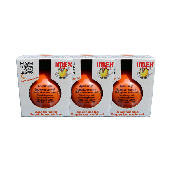 Appelsinolie Superkoncentrat 2,8 DL - 3 stk.